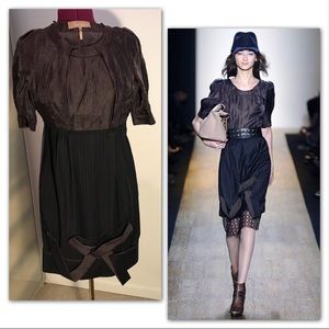 Max Azria (BCBG) deconstructed menswear dress. EUC